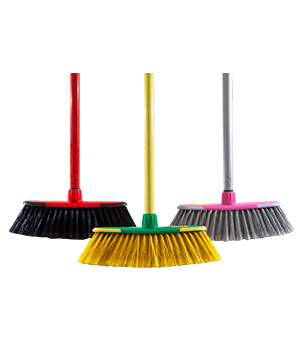 30cm Luxury Soft Broom – With Handle