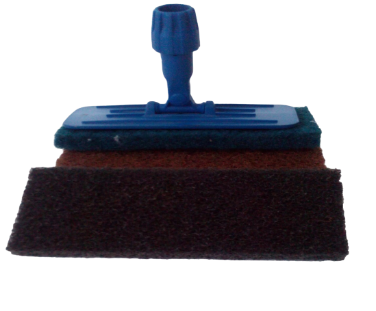 Kleenit Scrubber Mop Tool-1 Pad with Holder