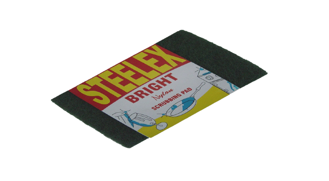 Steelex Bright Single Pack-size:90 x 140mm