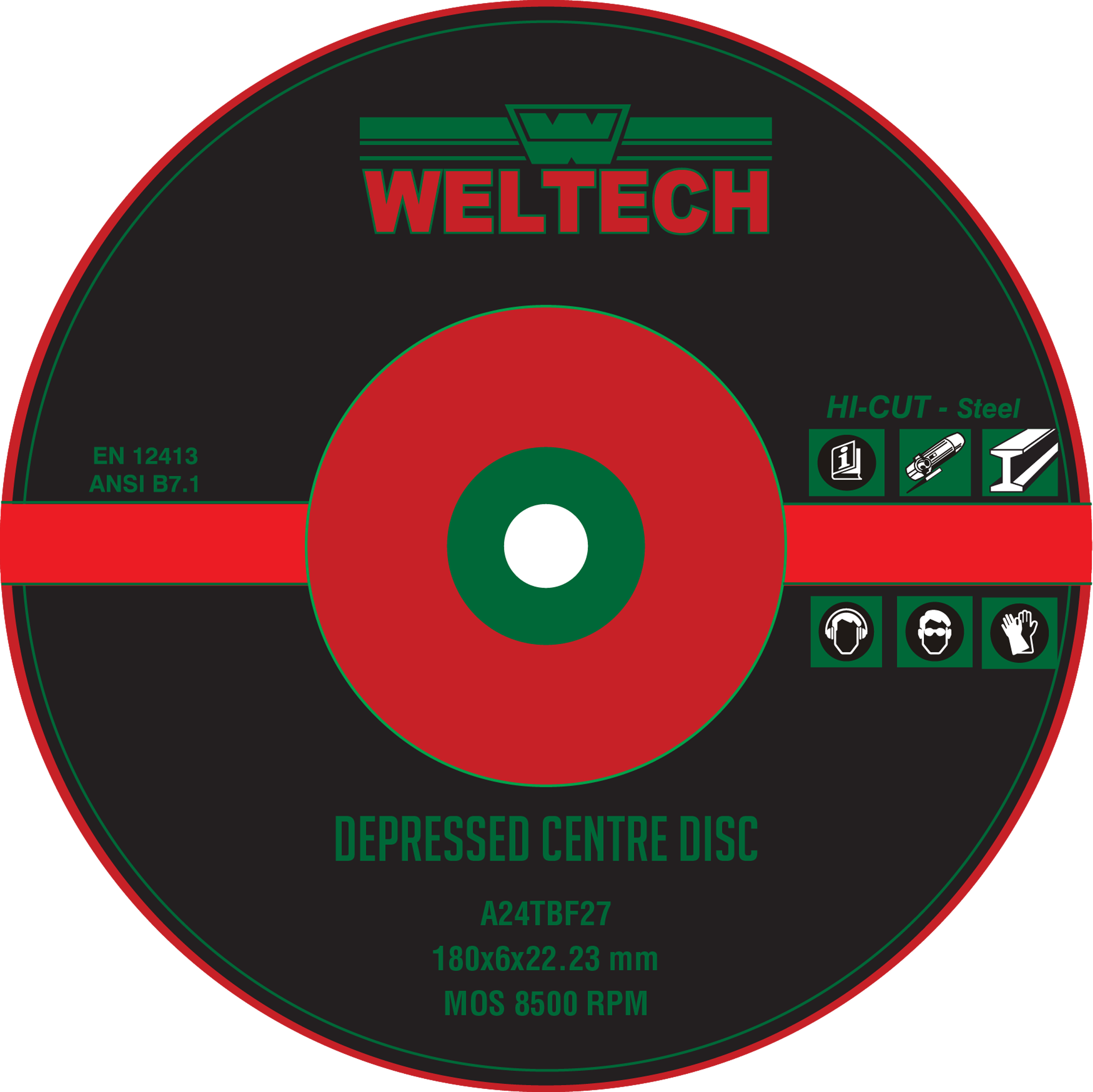 Weltech Grinding Hi Cut Steel Abrasives