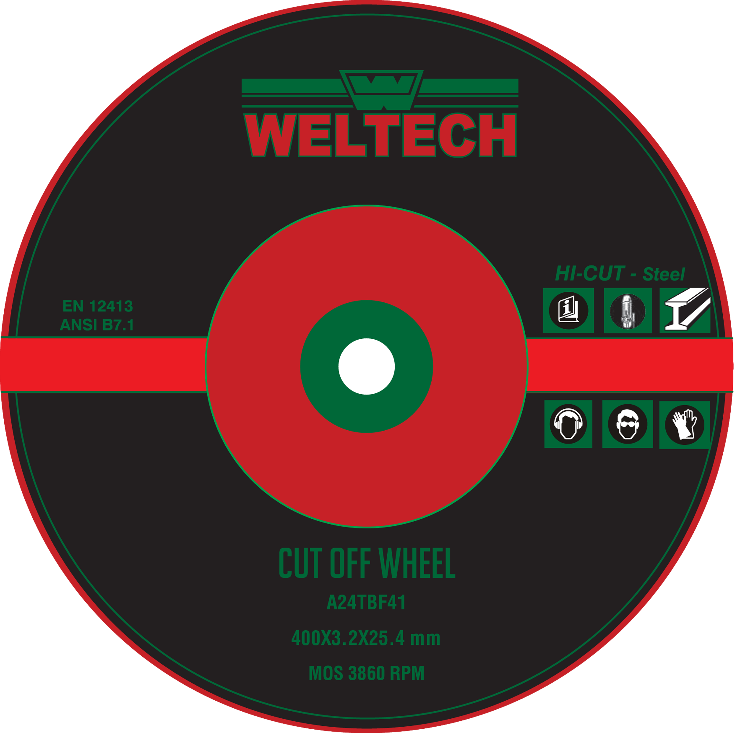 Weltech Cutting Hi Cut Steel Abrasives